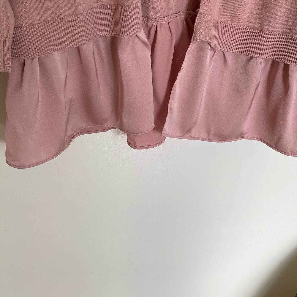 NWT LOFT outlet Dusty Rose Women's Cardigan